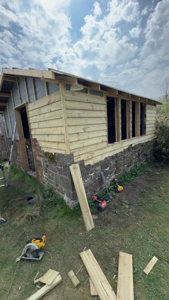 new garage in Llandrindod Wells